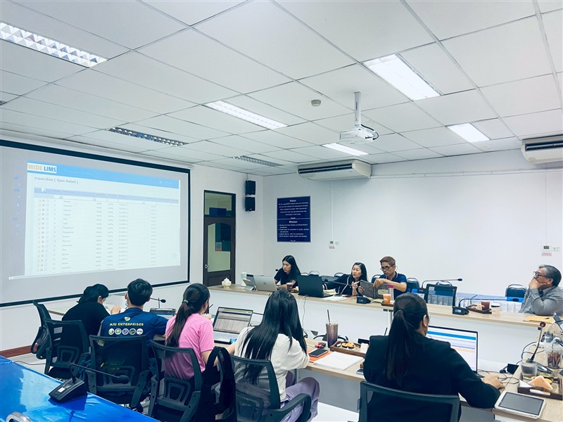 บุคลากร IQS อบรมการใช้งานระบบ WIDE LIMS เสริมศักยภาพการบริหารจัดการห้องปฏิบัติการ