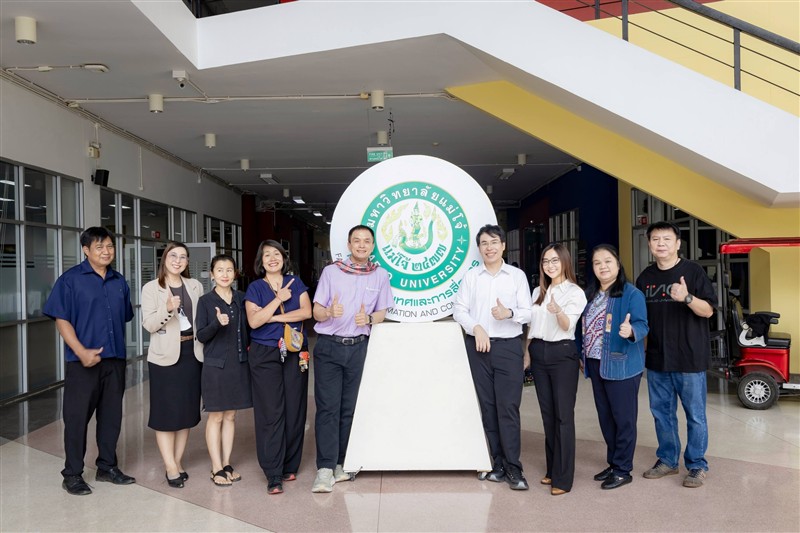 คณะสารสนเทศและการสื่อสาร ให้การต้อนรับ คุณพีรพล ชัวร์ก่อนแชร์ อสมท