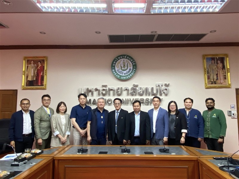 คณะผู้บริหารจาก Chaoyang University of Technology ไต้หวัน หารือความก้าวหน้าในการจัดตั้งฐานปฏิบัติ...