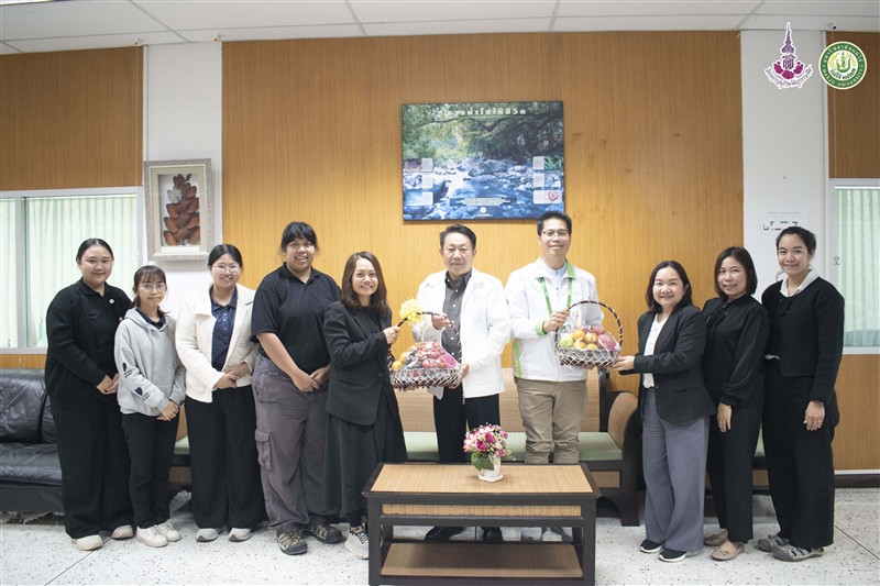 วันที่ 13 มกราคม พ.ศ.2569 ศูนย์ประสานงาน อพ.สธ.-มจ.เข้าสวัสดีปีใหม่ รองอธิการบดี มหาวิทยาลัยแม่โจ...