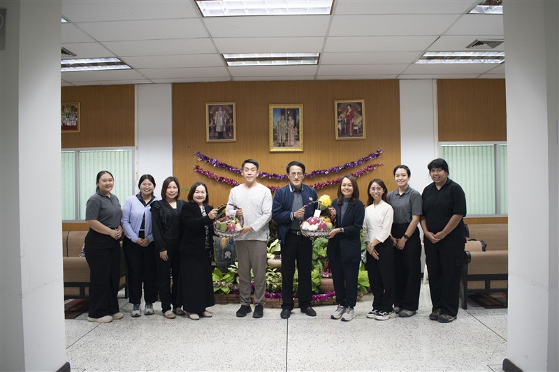 วันที่ 16 มกราคม พ.ศ.2569 ศูนย์ประสานงาน อพ.สธ.-มจ. เข้าสวัสดีปีใหม่ รองอธิการบดี และผู้ช่วยอธิกา...