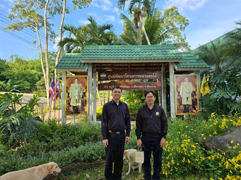 ลงพื้นที่ติดตามงานส่งเสริมอาชีพเกษตรกรชาวเขาในการปลูกพืชผัก ณ ศูนย์พัฒนาโครงการหลวงสะโง้ อำเภอเชี...