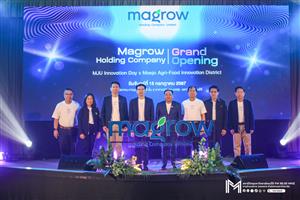 15.07.2567 ภาพบรรยากาศ “Magrow มาเติบโตไปด้วยกัน” ในงาน Magrow Holding Company Grand Opening และส...