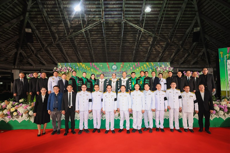 19.02.2569 มหาวิทยาลัยแม่โจ้จัดพิธีแสดงความยินดีแก่ผู้ได้รับปริญญากิตติมศักดิ์ และศิษย์เก่าดีเด่น...