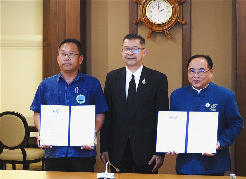  26.03.2569 มหาวิทยาลัยแม่โจ้ และ สถาบันวิจัยและพัฒนาพื้นที่สูง (องค์การมหามหาชน) จัดพิธีลงนามบัน...