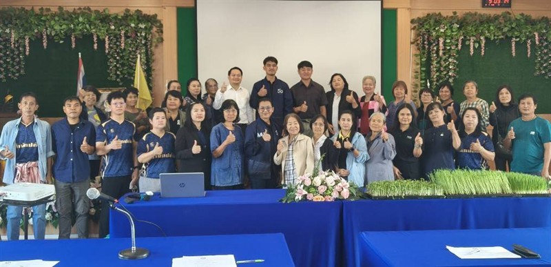 โครงการ ถ่ายทอดเทคโนโลยีและนวัตกรรมเกษตรเชิงบูรณาการเพื่อเพิ่มศักยภาพด้านการเกษตรสู่ชุมชน