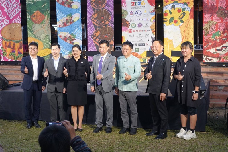 มหาวิทยาลัยแม่โจ้นำเสนอโครงการ LMC Spice Routes ในงาน Chiang Mai International Food Festival 2026