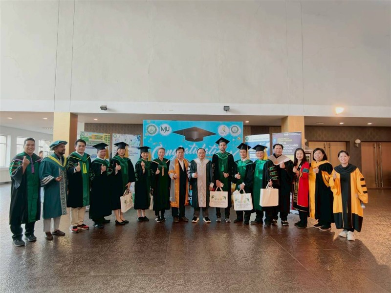 งานแสดงความยินดีแก่บัณฑิตปริญญาโทและเอก วิทยาลัยนานาชาติ มหาวิทยาลัยแม่โจ้ รุ่นปี 2568