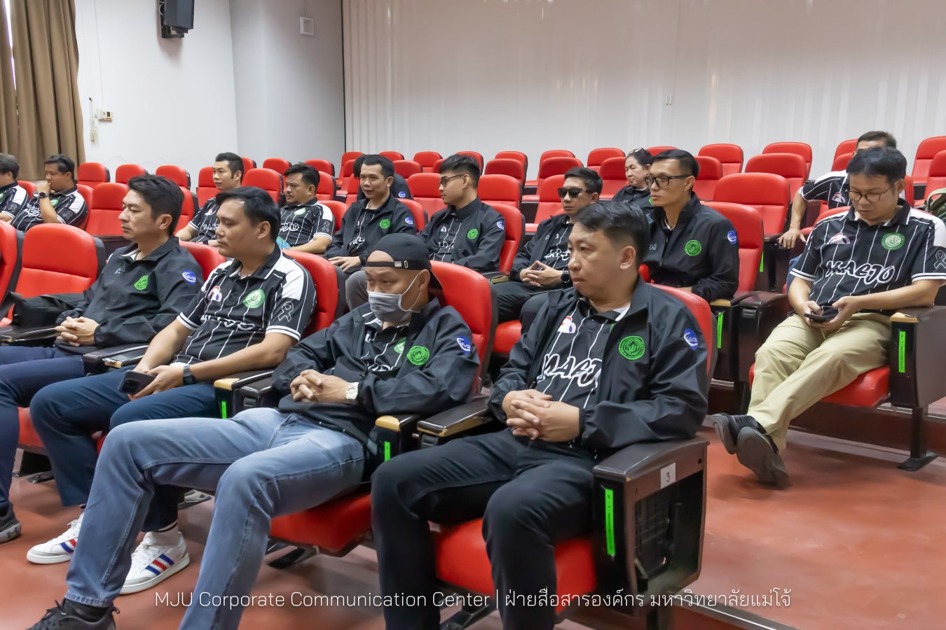 ทัพนักกีฬาบุคลากร ม.แม่โจ้ พร้อมลุยศึก “มศว.เกมส์”  การแข่งขันกีฬาบุคลากรมหาวิทยาลัยแห่งประเทศไทย ครั้งที่ ๔๒