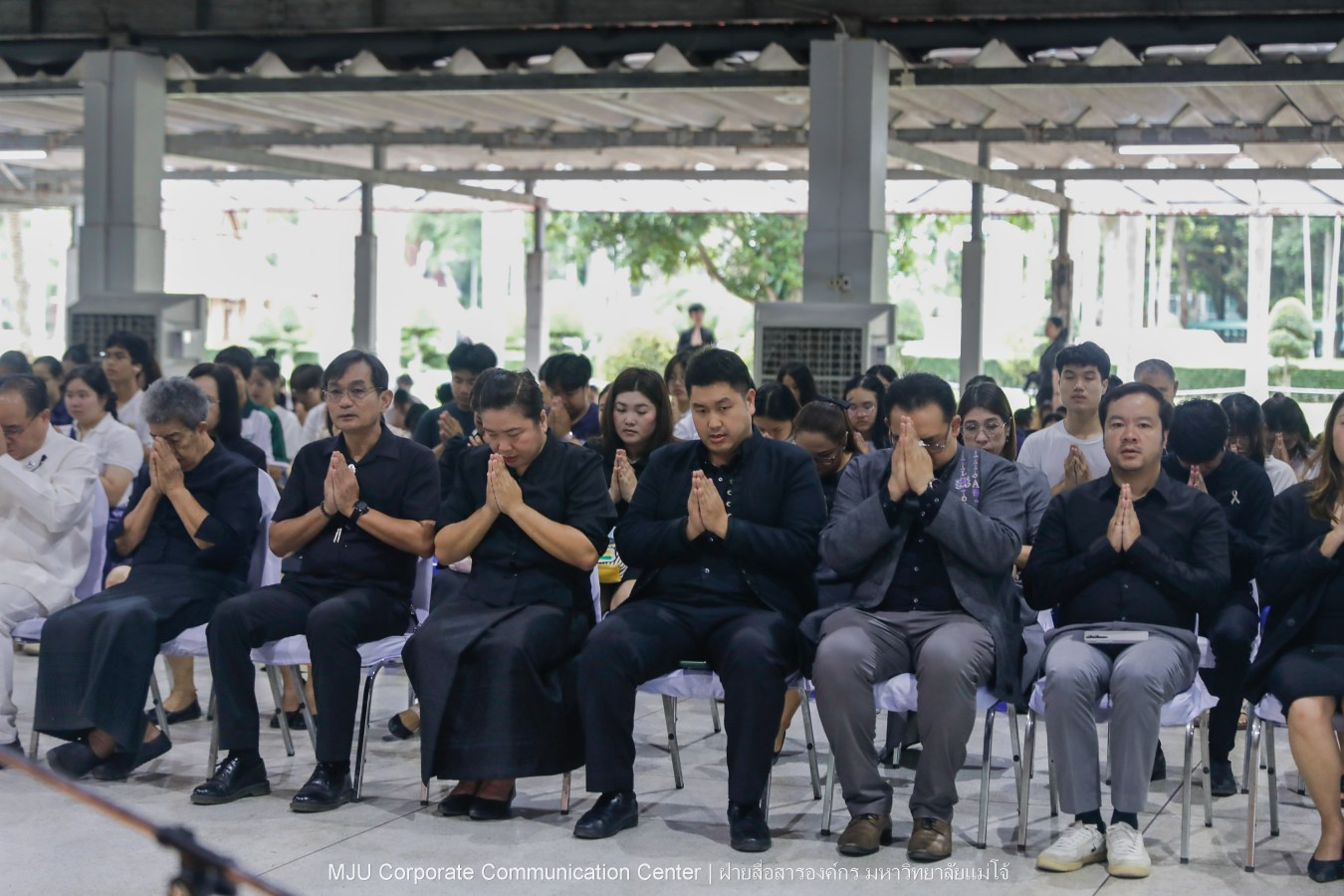 ม.แม่โจ้ จัด พิธีทำบุญตักบาตรถวายพระกุศลแด่สมเด็จพระเจ้าลูกเธอ เจ้าฟ้าพัชรกิติยาภา นเรนทิราเทพยวดี กรมหลวงราชสาริณีสิริพัชร มหาวัชรราชธิดา