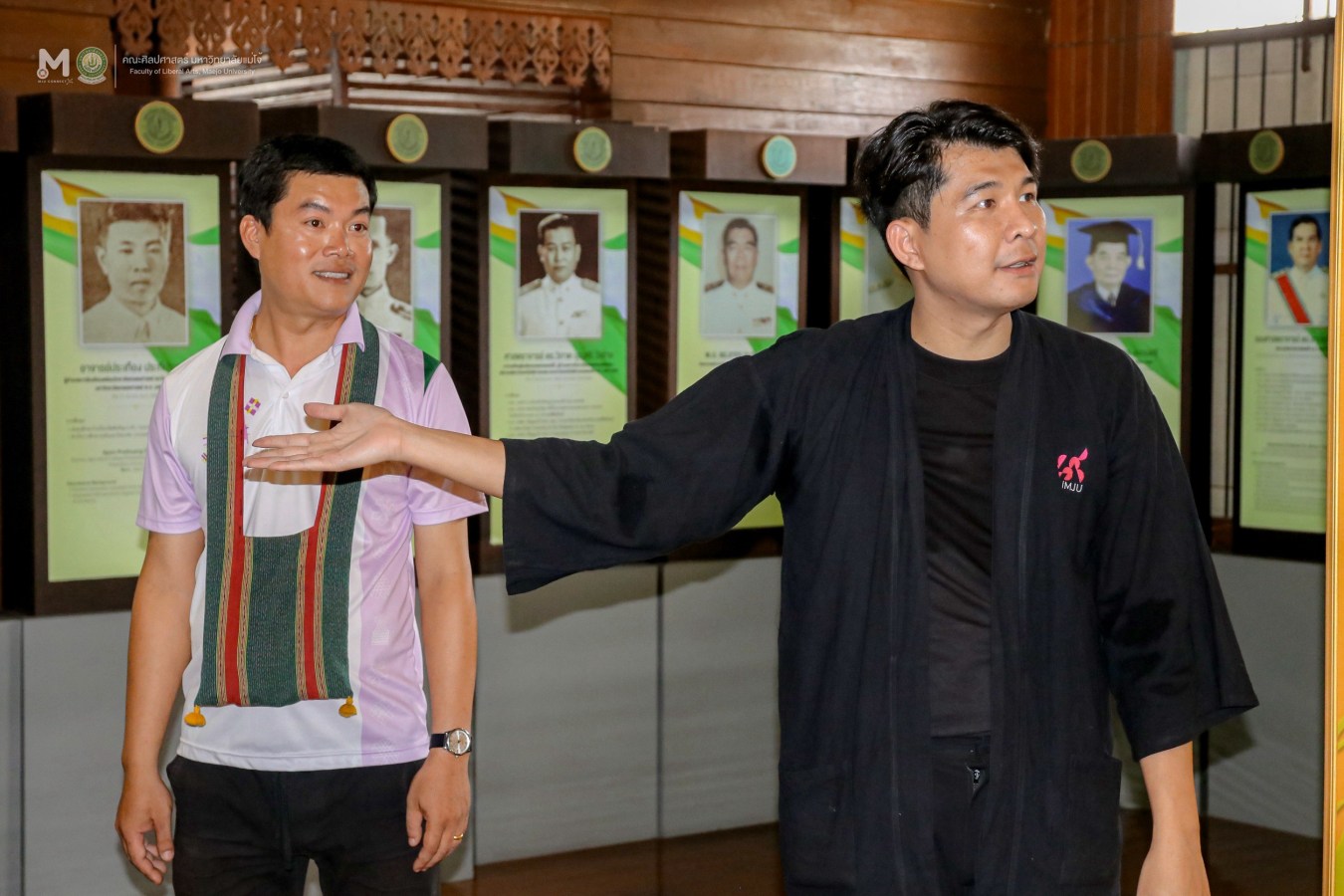 คณะศิลปศาสตร์ ร่วมกับ อพ.สธ. และ กองส่งเสริมศิลปวัฒนธรรม ม.แม่โจ้ จัดกิจกรรม 