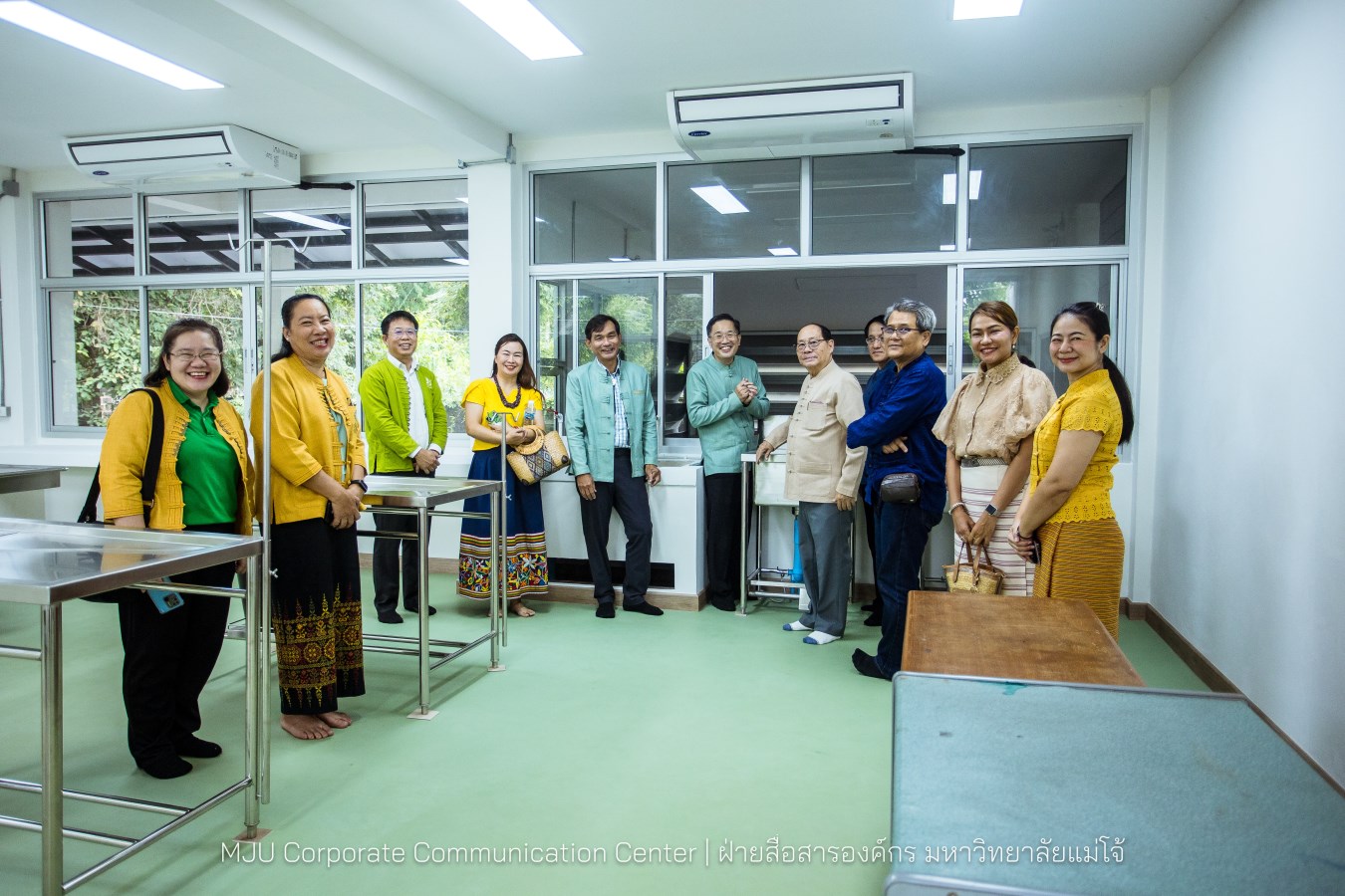 ม.แม่โจ้ ทำบุญอาคารเรียนรวมและปฏิบัติการคณะสัตวแพทยศาสตร์