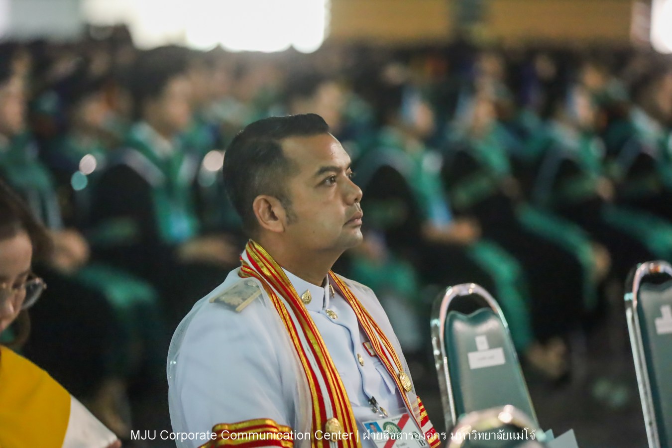 บรรยากาศ พิธีพระราชทานปริญญาบัตร มหาวิทยาลัยแม่โจ้ ประจำปีการศึกษา2567-2568 ครั้งที่ 48  ในวันที่ 19 กุมภาพันธ์ พ.ศ.2569 ณ ศูนย์กีฬาเฉลิมพระเกียรติ มหาวิทยาลัยแม่โจ้