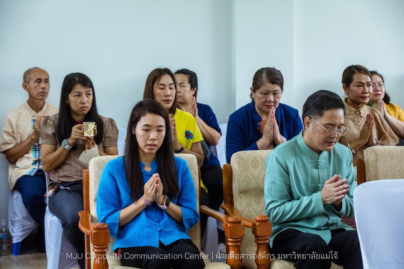 ม.แม่โจ้ ทำบุญอาคารเรียนรวมและปฏิบัติการคณะสัตวแพทยศาสตร์