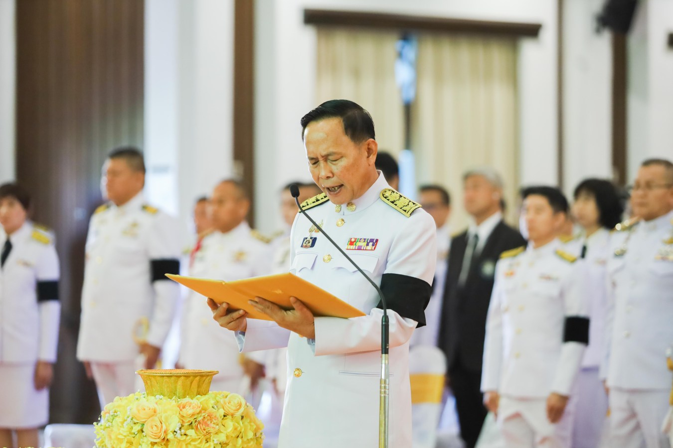 ม.แม่โจ้ เข้าร่วมพิธีถวายราชสักการะแด่ พระบาทสมเด็จพระบรมชนกาธิเบศร มหาภูมิพลอดุลยเดชมหาราช บรมนาถบพิตร เนื่องใน “วันมาตรฐานฝีมือแรงงานแห่งชาติ”