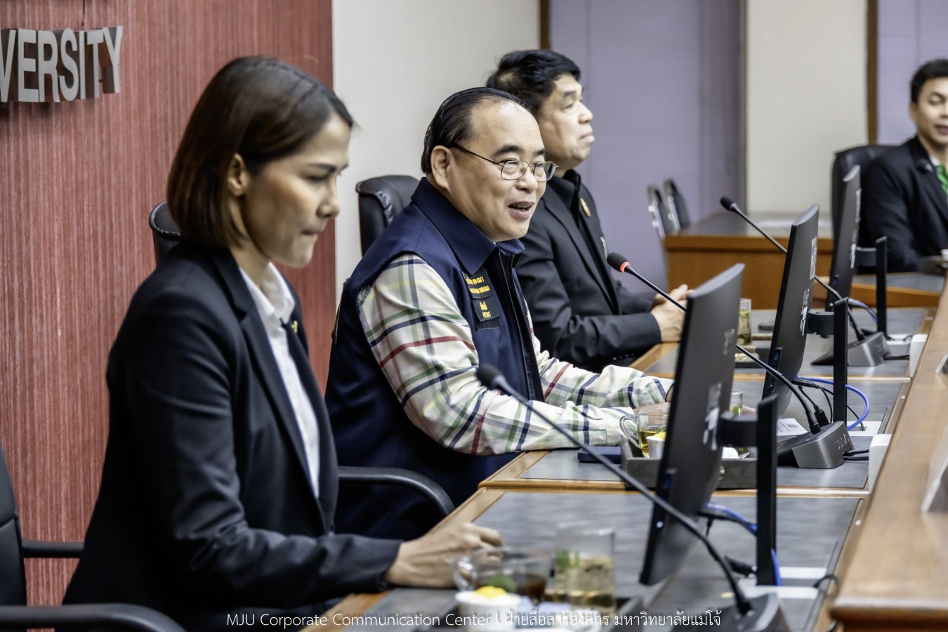 ม.แม่โจ้ ร่วมกับ กฟผ.สันทราย และ PEA ENCOM International ศึกษาการจัดการไฟฟ้าระบบผลิตโซล่าเซลล์