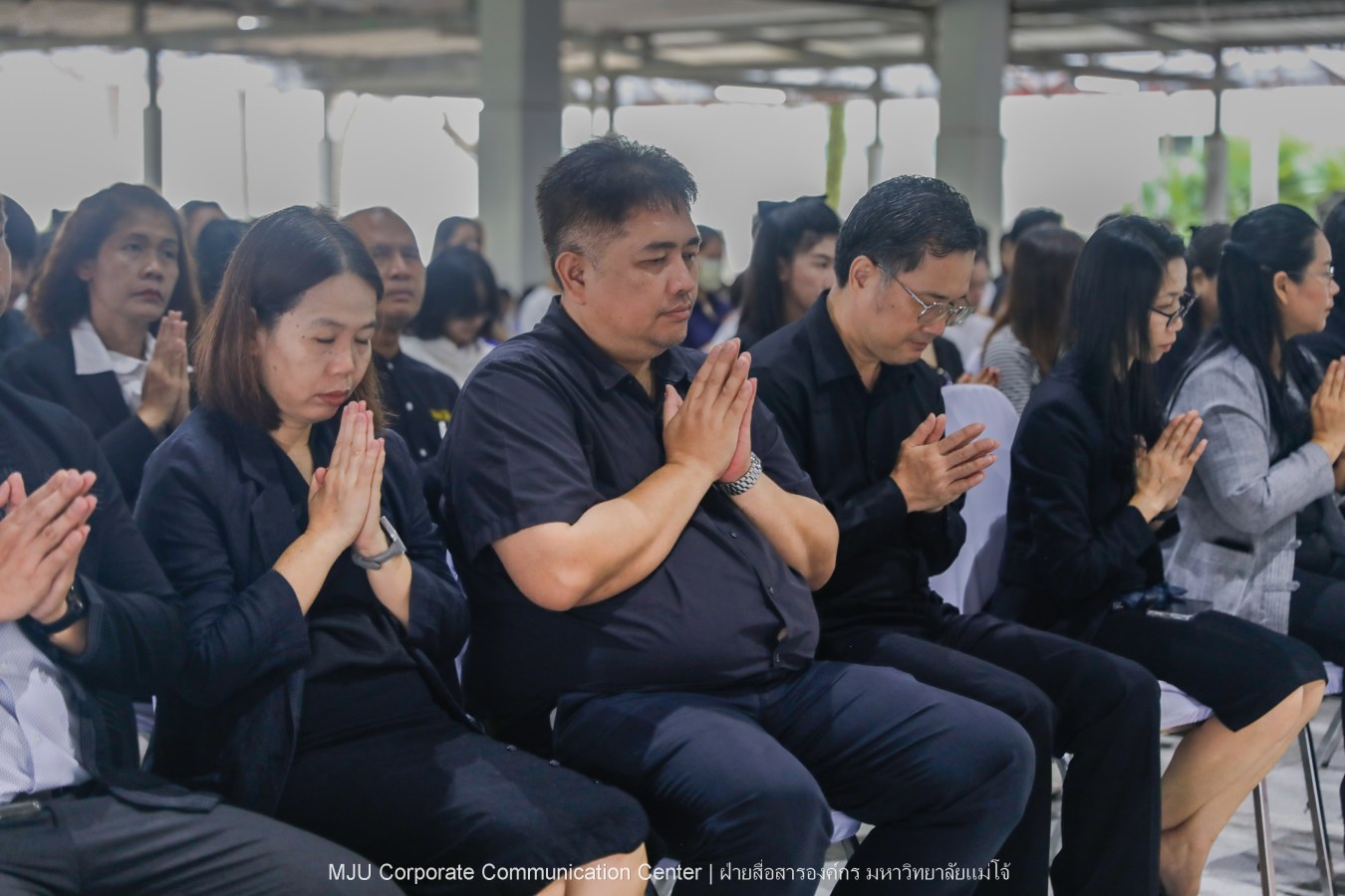 ม.แม่โจ้ จัด พิธีทำบุญตักบาตรถวายพระกุศลแด่สมเด็จพระเจ้าลูกเธอ เจ้าฟ้าพัชรกิติยาภา นเรนทิราเทพยวดี กรมหลวงราชสาริณีสิริพัชร มหาวัชรราชธิดา