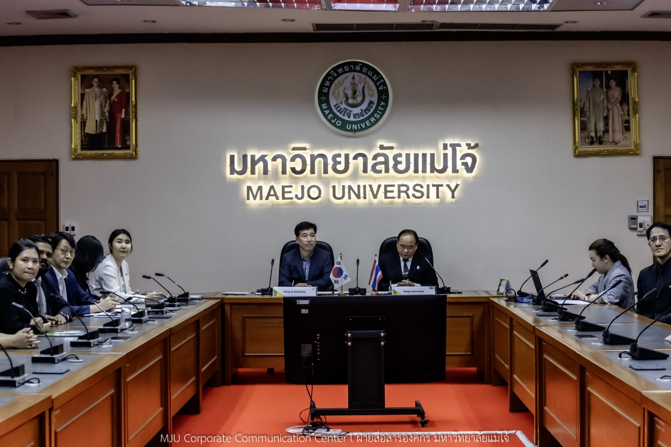 ม.แม่โจ้ ลงนามบันทึกความเข้าใจ กับ Dong-A University ประเทศเกาหลีใต้    ความร่วมมือทางวิชาการและการพัฒนาศักยภาพในด้านต่างๆ ร่วมกันระหว่างสองสถาบัน