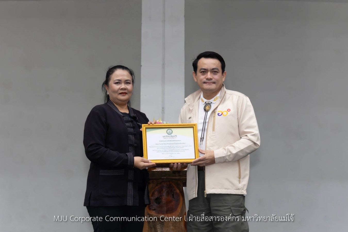 ม.แม่โจ้ อบรม Road Safety Organization ขับขี่ปลอดภัย สร้างวินัยจราจรให้นักศึกษา