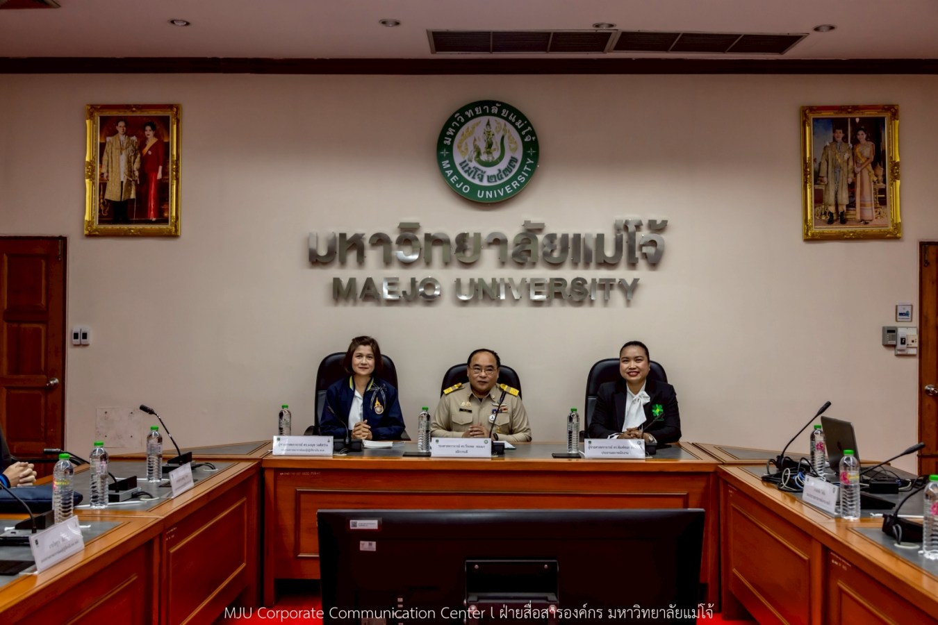 สภาคณาจารย์และผู้ปฏิบัติงานสถาบันพระบรมราชชนกเข้าศึกษาดูงานสภาพนักงาน ม.แม่โจ้