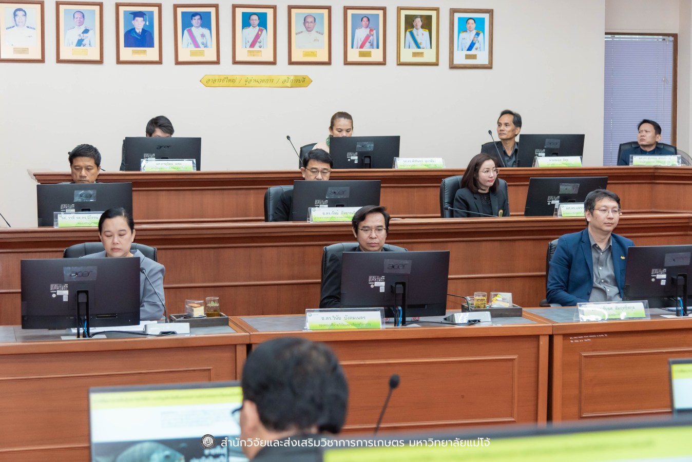 มหาวิทยาลัยแม่โจ้ ต้อนรับคณะผู้บริหารของสำนักงานเลขาธิการวุฒิสภา ในโครงการติดตามผลการนำผลงานวิจัยไปใช้ประโยชน์ในกระบวนการนิติบัญญัติ