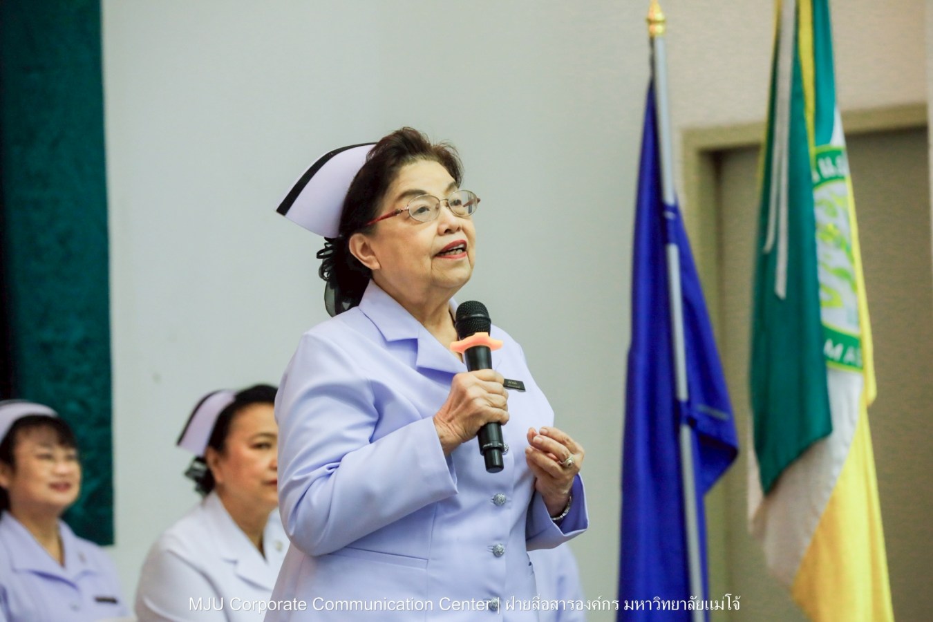 พยาบาลแม่โจ้ รุ่น 1 ประดับแถบหมวก-รับเข็มวิทยฐานะ พร้อมก้าวสู่พยาบาลวิชาชีพอย่างเป็นทางการ