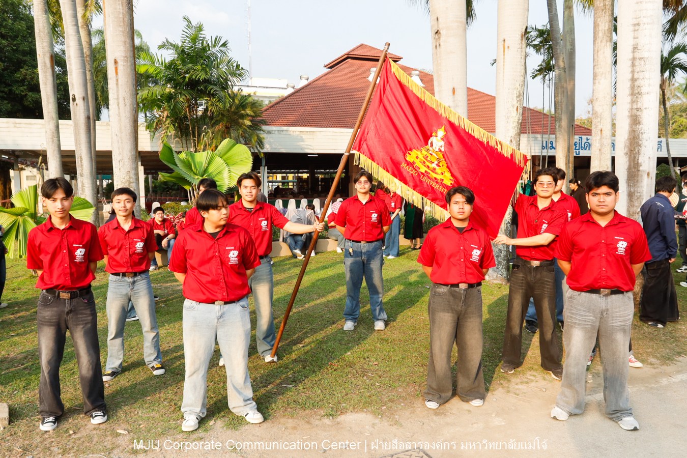 ว่าที่บัณฑิตพร้อม  อาจารย์พร้อม  ญาติพร้อม ทุกคนพร้อม  ร่วมแสดงความยินดี 18 กุมภาพันธ์ 2569  #บรรยากาศซ้อมใหญ่ พิธีพระราชทานปริญญาบัตรมหาวิทยาลัยแม่โจ้ ครั้งที่ 48