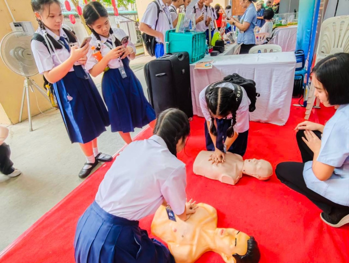 คณะพยาบาลศาสตร์ ร่วมจัดนิทรรศการ “Intelligence Science for a Sustainable Future” ในงานสัปดาห์วิทยาศาสตร์แห่งชาติ ประจำปี 2569
