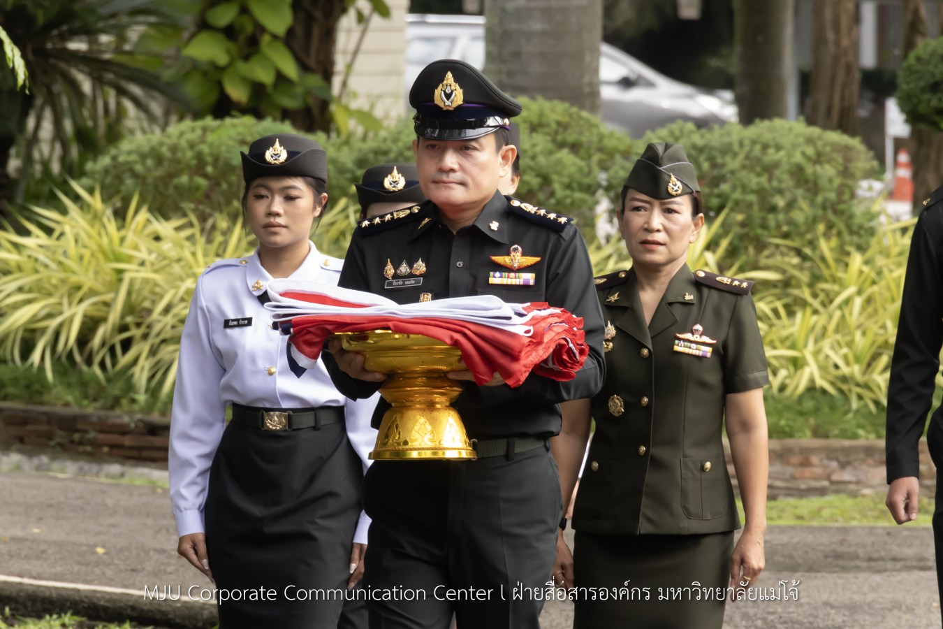 ม.แม่โจ้ จัดกิจกรรมเนื่องในวันพระราชทานธงชาติไทย (Thai National Flag Day)
