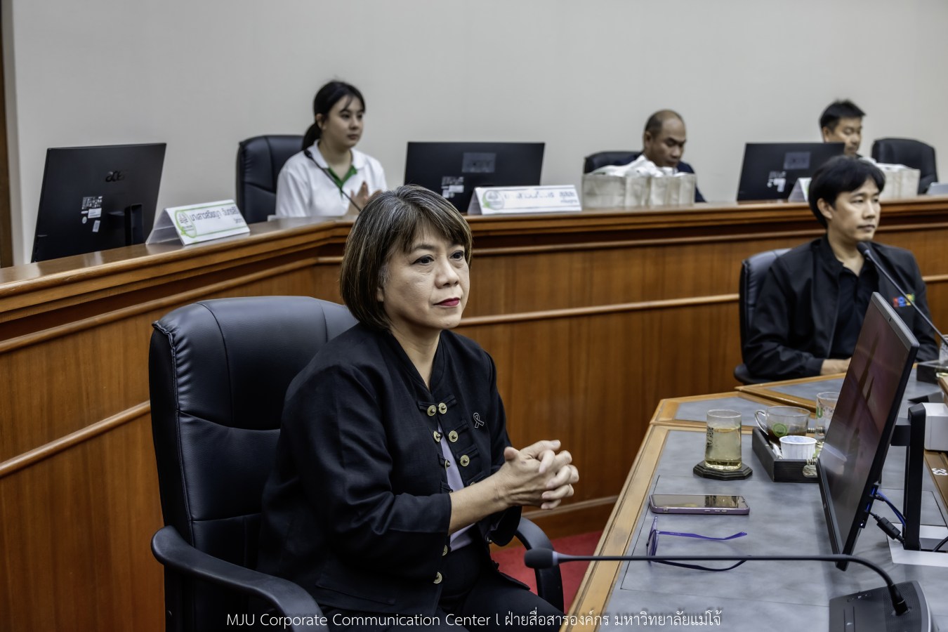 ม.แม่โจ้ ร่วมกับ กฟผ.สันทราย และ PEA ENCOM International ศึกษาการจัดการไฟฟ้าระบบผลิตโซล่าเซลล์