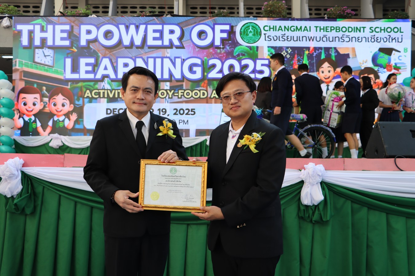 ม.แม่โจ้ ร่วมงาน THE POWER OF LEARNING 2025 (พลังแห่งการเรียนรู้) โรงเรียนเทพบดินทร์วิทยา