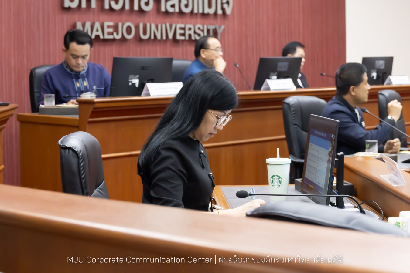 ม.แม่โจ้ จัดประชุมคณะกรรมการวัดธาราทิพย์ชัยประดิษฐ์ในพระอุปถัมภ์พระเจ้าวรวงศ์เธอ พระองค์เจ้าสิริภาจุฑาภรณ์ ครั้งที่ 3/2569