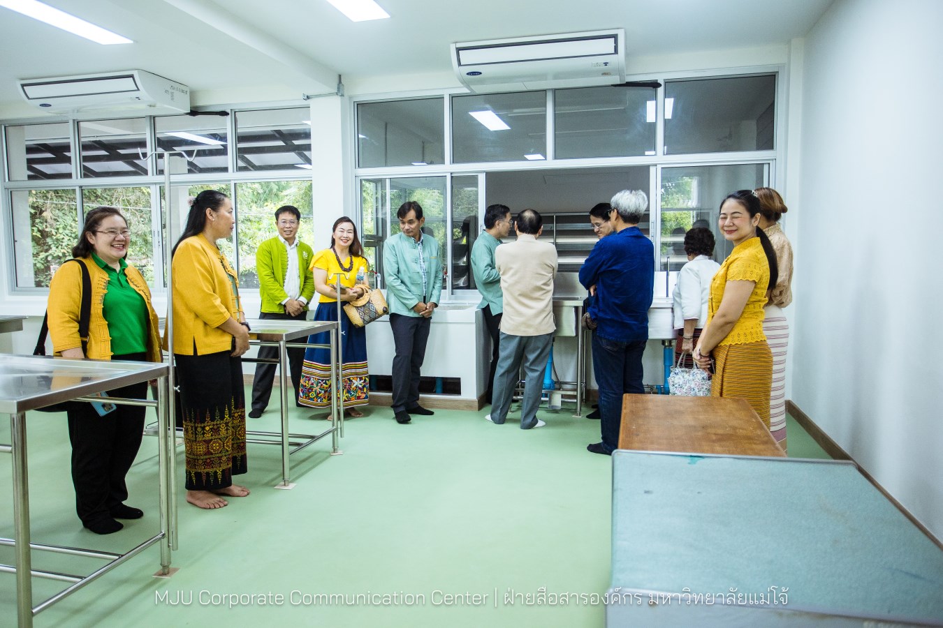 ม.แม่โจ้ ทำบุญอาคารเรียนรวมและปฏิบัติการคณะสัตวแพทยศาสตร์
