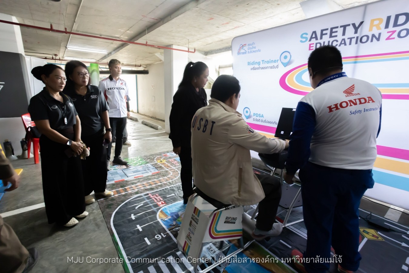 ม.แม่โจ้ อบรม Road Safety Organization ขับขี่ปลอดภัย สร้างวินัยจราจรให้นักศึกษา