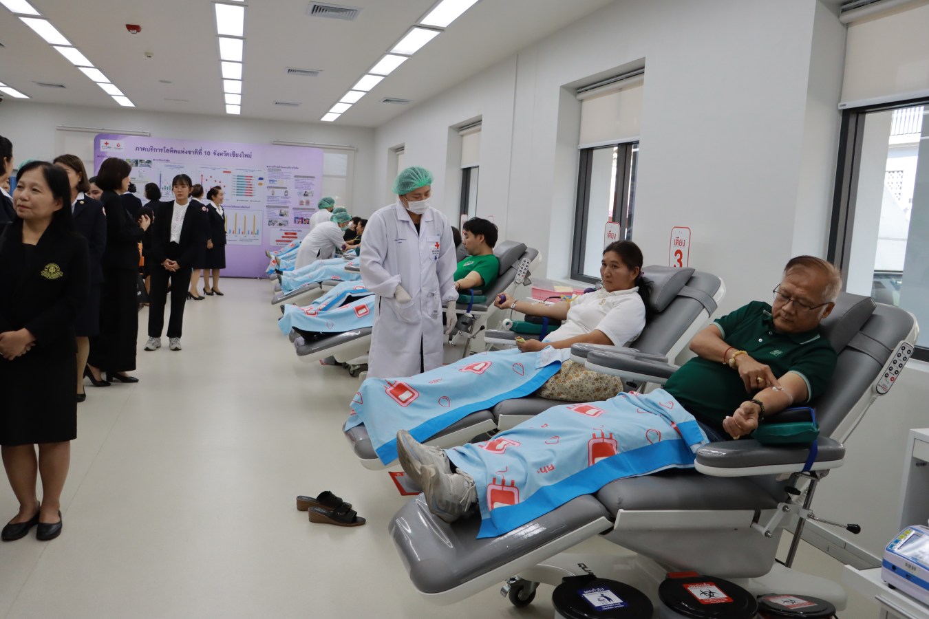 ม.แม่โจ้ นำทีมร่วมกิจกรรมบริจาคโลหิตเครือ CP แสดงพลังสนับสนุนภารกิจจัดหาโลหิตสำรอง