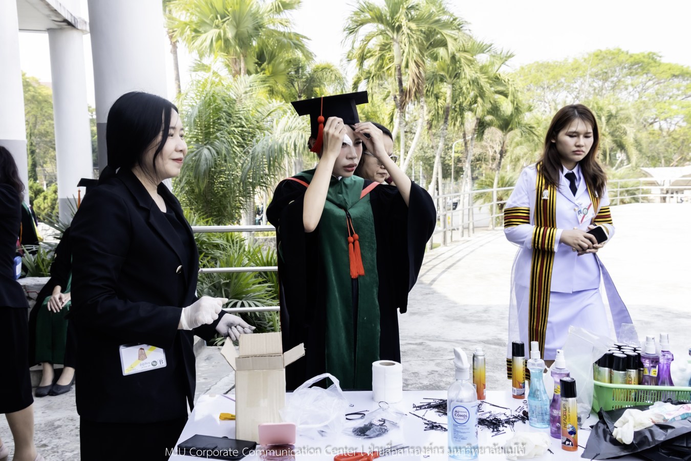 บรรยากาศ พิธีพระราชทานปริญญาบัตร มหาวิทยาลัยแม่โจ้ ประจำปีการศึกษา2567-2568 ครั้งที่ 48  ในวันที่ 19 กุมภาพันธ์ พ.ศ.2569 ณ ศูนย์กีฬาเฉลิมพระเกียรติ มหาวิทยาลัยแม่โจ้