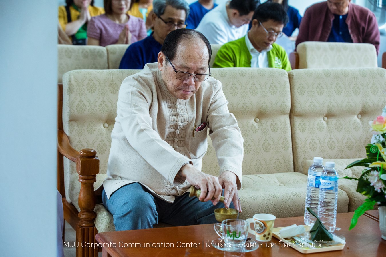 ม.แม่โจ้ ทำบุญอาคารเรียนรวมและปฏิบัติการคณะสัตวแพทยศาสตร์