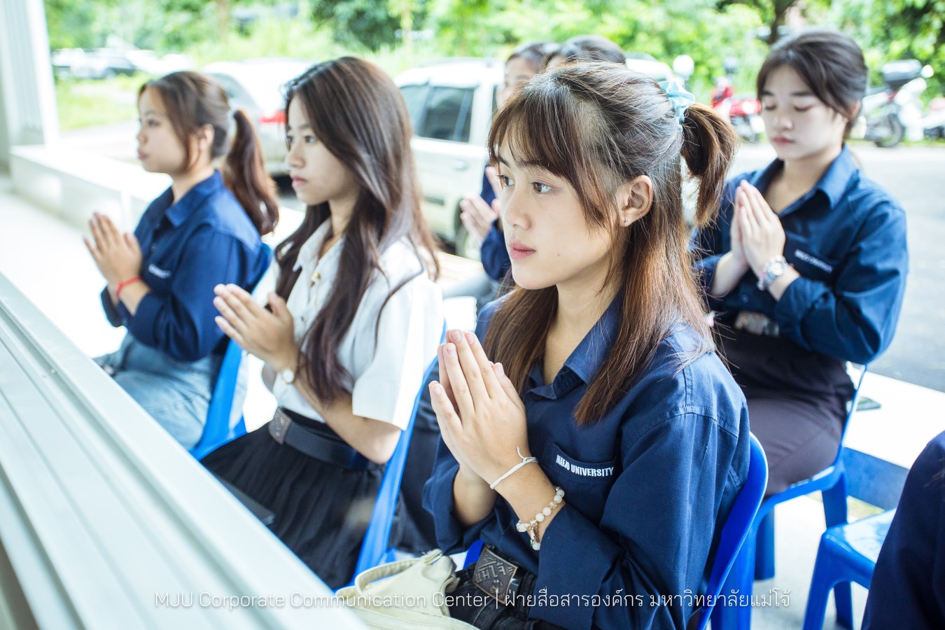 ม.แม่โจ้ ทำบุญอาคารเรียนรวมและปฏิบัติการคณะสัตวแพทยศาสตร์