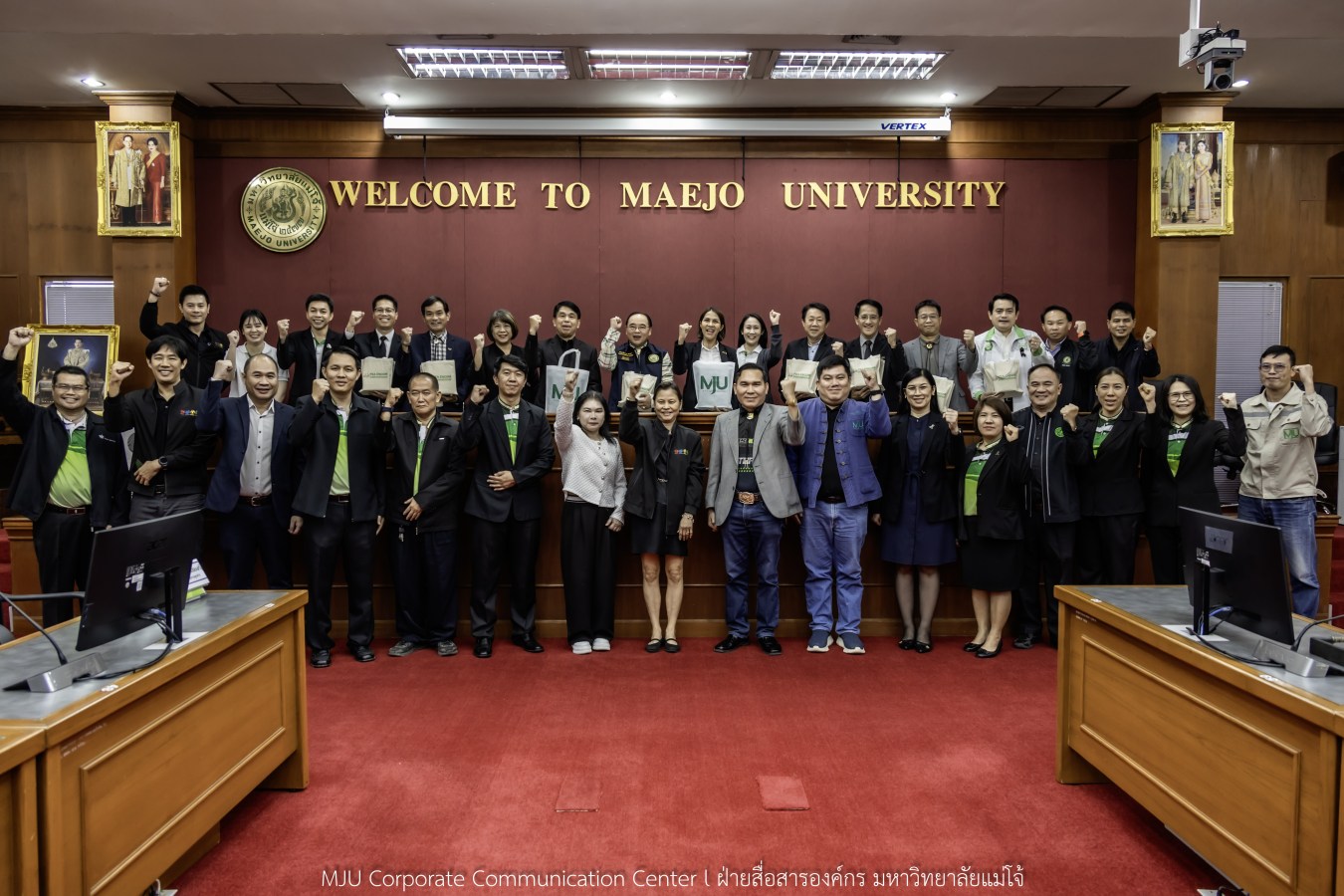 ม.แม่โจ้ ร่วมกับ กฟผ.สันทราย และ PEA ENCOM International ศึกษาการจัดการไฟฟ้าระบบผลิตโซล่าเซลล์