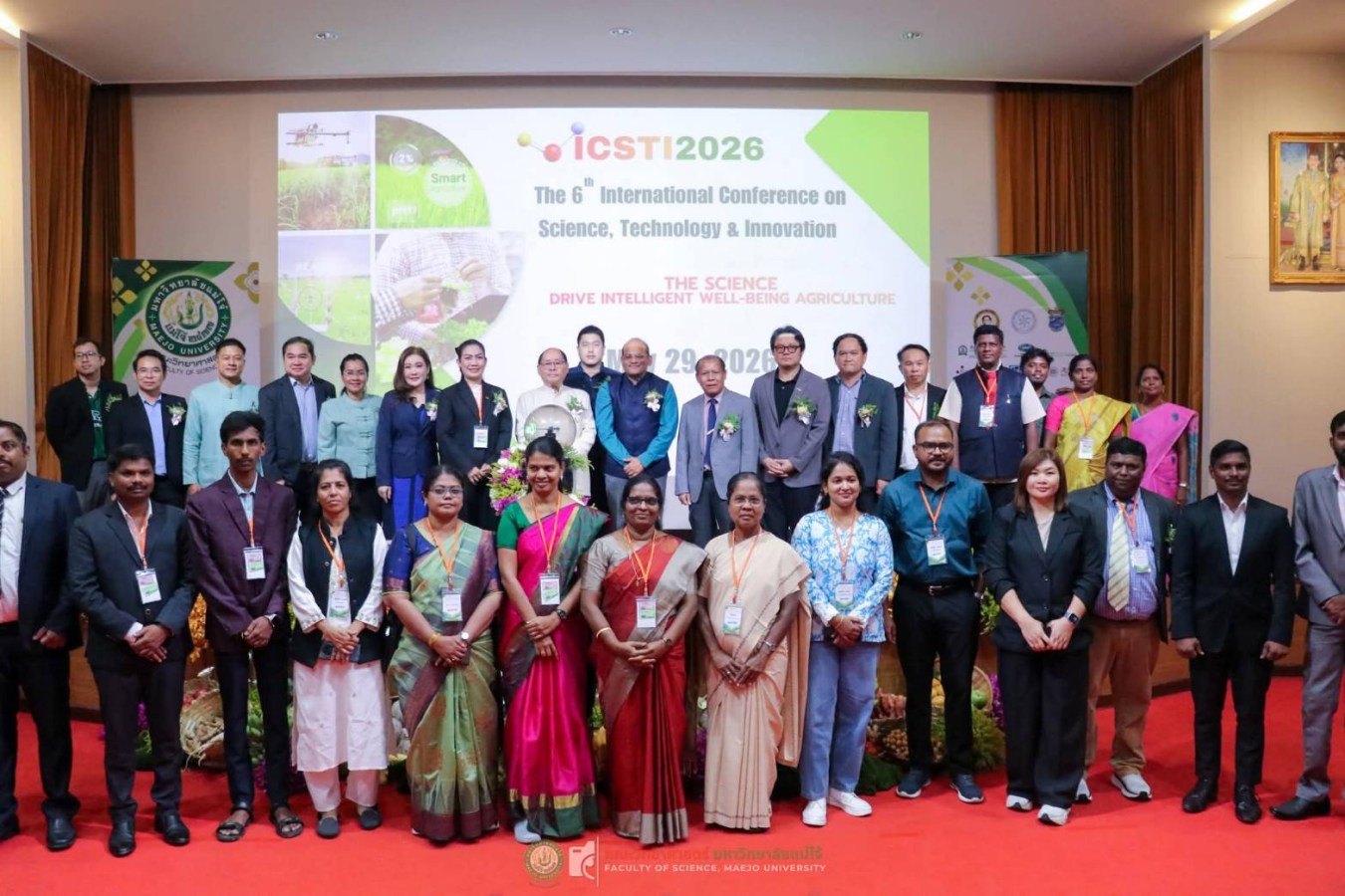 คณะวิทยาศาสตร์ มหาวิทยาลัยแม่โจ้ จัดงานประชุมวิชาการนานาชาติ ICSTI 2026 มุ่งขับเคลื่อนนวัตกรรมการเกษตรอัจฉริยะเพื่อสุขภาวะที่ยั่งยืน