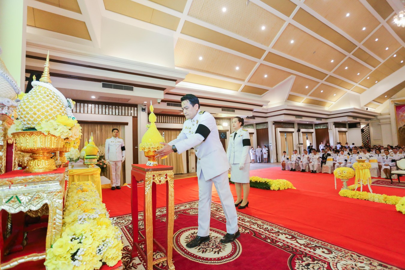 ม.แม่โจ้ เข้าร่วมพิธีถวายราชสักการะแด่ พระบาทสมเด็จพระบรมชนกาธิเบศร มหาภูมิพลอดุลยเดชมหาราช บรมนาถบพิตร เนื่องใน “วันมาตรฐานฝีมือแรงงานแห่งชาติ”