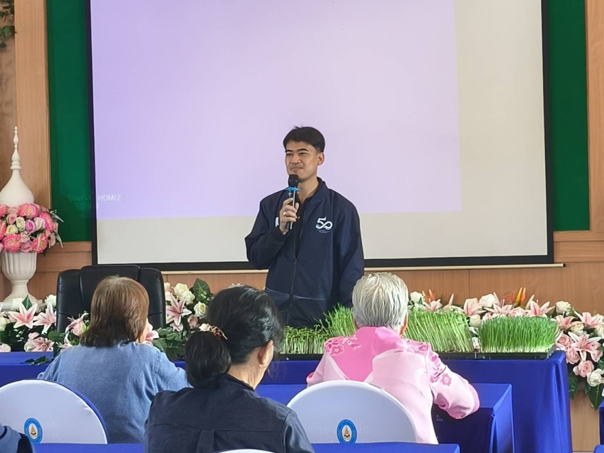 คณะผลิตกรรมการเกษตร ม.แม่โจ้ อบรมถ่ายทอดเทคโนโลยีและนวัตกรรมเกษตร  เพิ่มศักยภาพด้านการเกษตรสู่ชุมชน