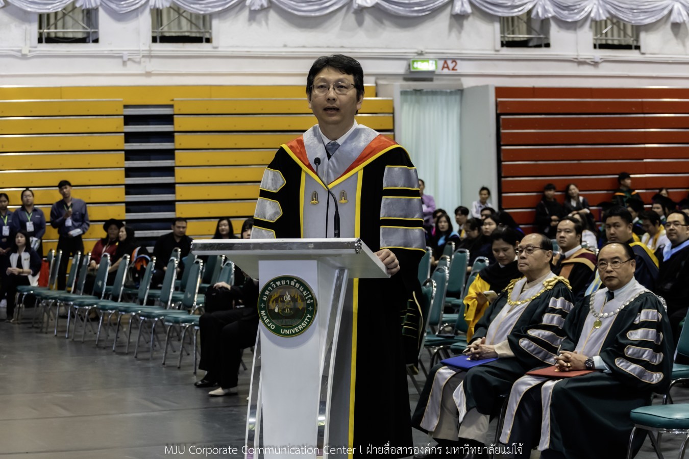 ว่าที่บัณฑิตพร้อม  อาจารย์พร้อม  ญาติพร้อม ทุกคนพร้อม  ร่วมแสดงความยินดี 18 กุมภาพันธ์ 2569  #บรรยากาศซ้อมใหญ่ พิธีพระราชทานปริญญาบัตรมหาวิทยาลัยแม่โจ้ ครั้งที่ 48