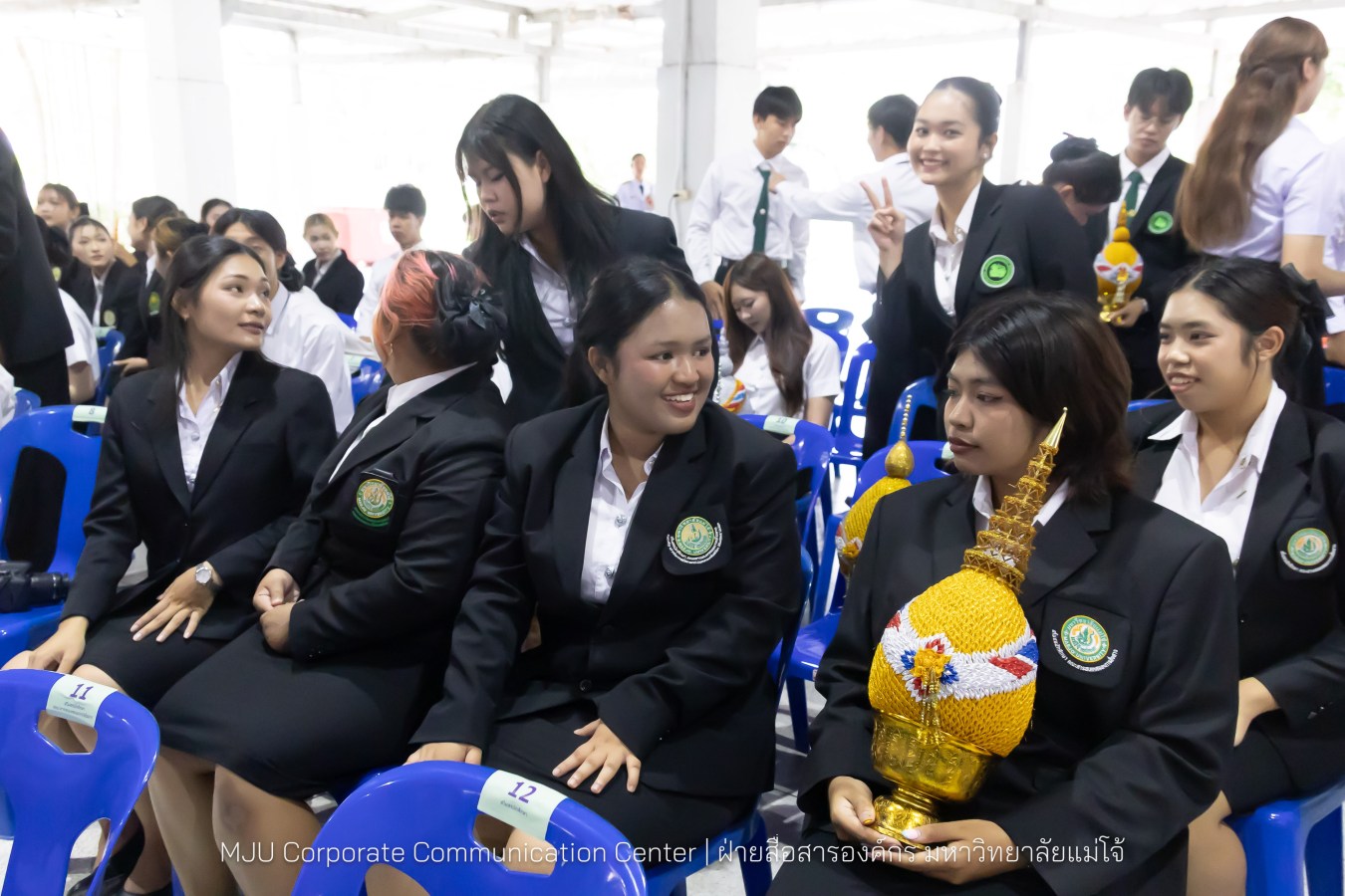 เนื่องในโอกาสวันเฉลิมพระชนมพรรษาพระบาทสมเด็จพระเจ้าอยู่หัว มหาวิทยาลัยแม่โจ้ จัดพิธีถวายพระพรชัยมงคล