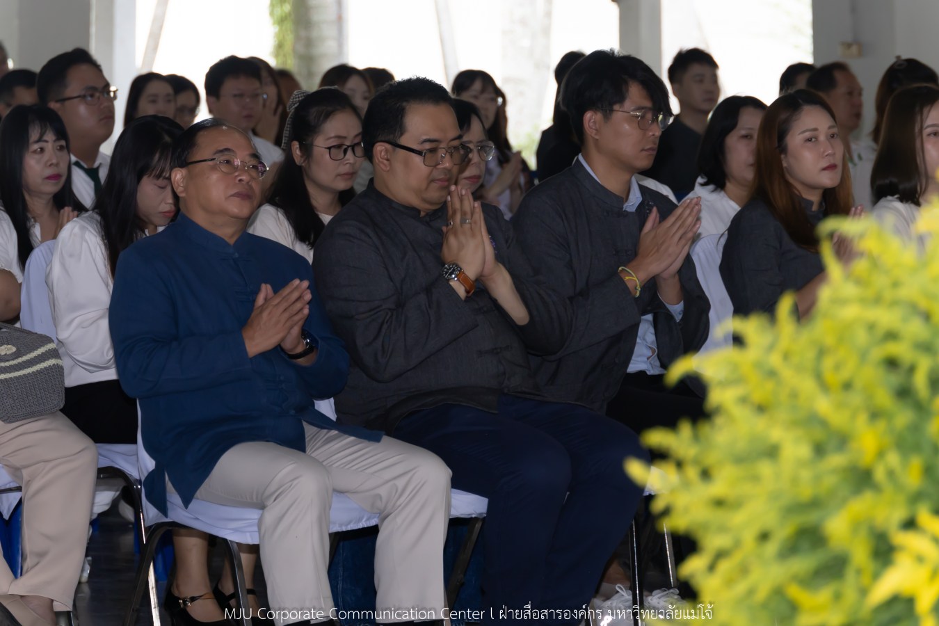 ม.แม่โจ้ ทำนุบำรุงพระพุทธศาสนา จัดถวายเทียนพรรษา 9 วัด