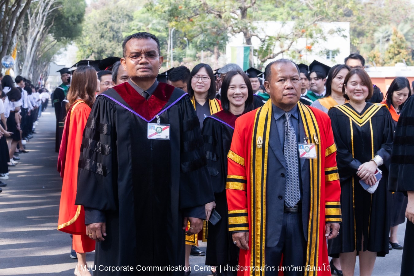 บรรยากาศ พิธีพระราชทานปริญญาบัตร มหาวิทยาลัยแม่โจ้ ประจำปีการศึกษา2567-2568 ครั้งที่ 48  ในวันที่ 19 กุมภาพันธ์ พ.ศ.2569 ณ ศูนย์กีฬาเฉลิมพระเกียรติ มหาวิทยาลัยแม่โจ้