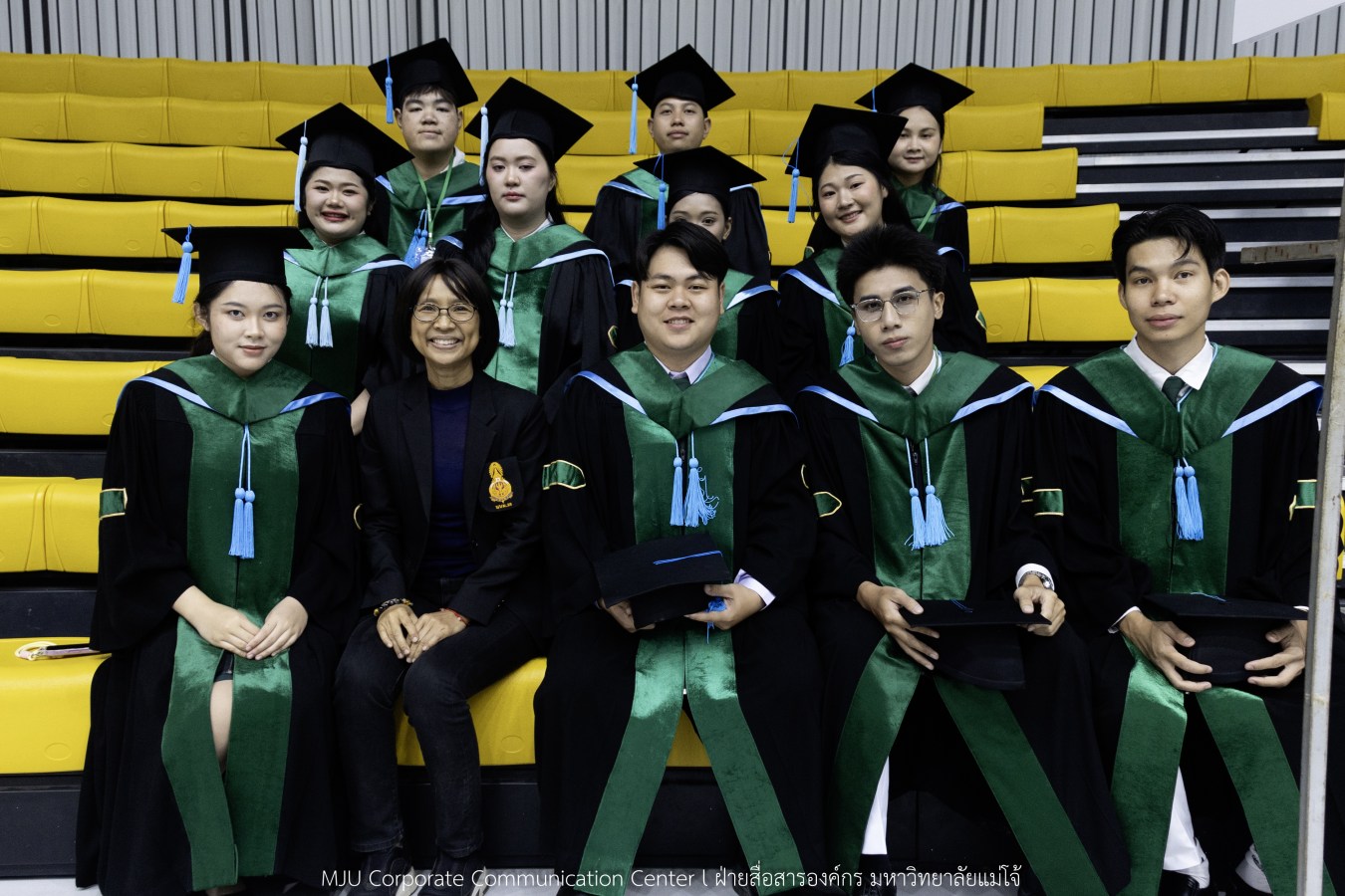ว่าที่บัณฑิตพร้อม  อาจารย์พร้อม  ญาติพร้อม ทุกคนพร้อม  ร่วมแสดงความยินดี 18 กุมภาพันธ์ 2569  #บรรยากาศซ้อมใหญ่ พิธีพระราชทานปริญญาบัตรมหาวิทยาลัยแม่โจ้ ครั้งที่ 48