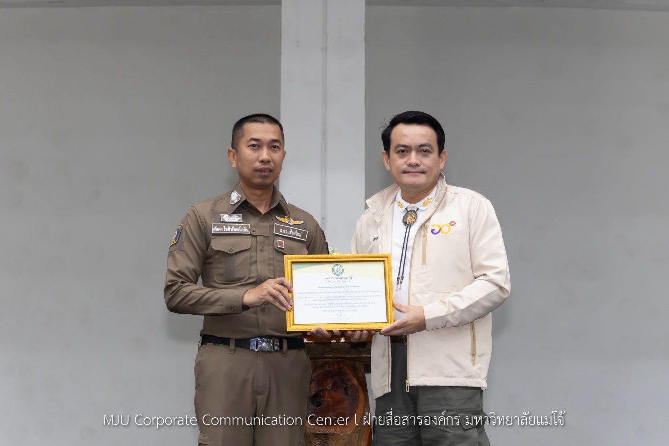 ม.แม่โจ้ อบรม Road Safety Organization ขับขี่ปลอดภัย สร้างวินัยจราจรให้นักศึกษา