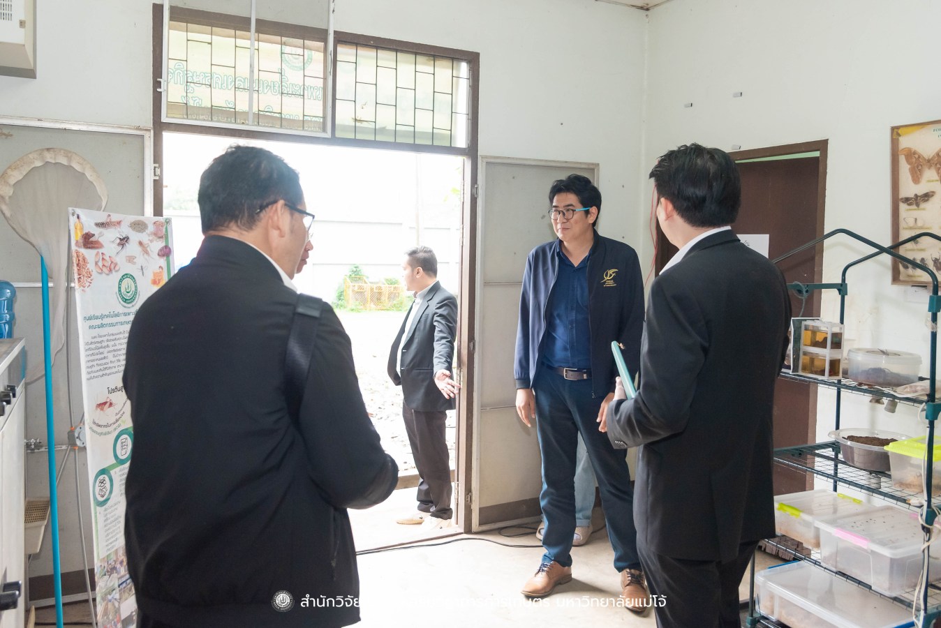 มหาวิทยาลัยแม่โจ้ ต้อนรับคณะผู้บริหารของสำนักงานเลขาธิการวุฒิสภา ในโครงการติดตามผลการนำผลงานวิจัยไปใช้ประโยชน์ในกระบวนการนิติบัญญัติ