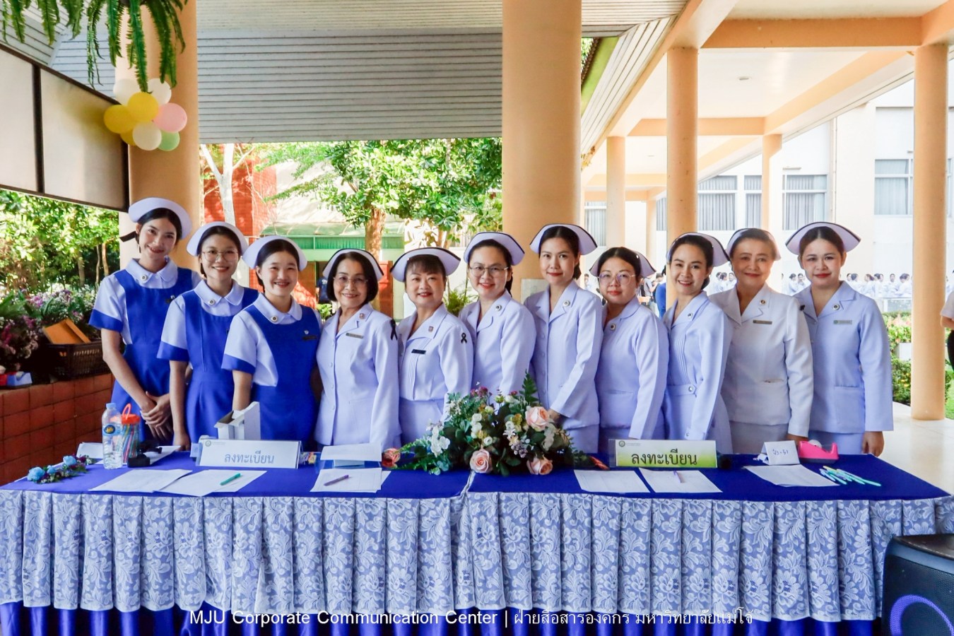 พยาบาลแม่โจ้ รุ่น 1 ประดับแถบหมวก-รับเข็มวิทยฐานะ พร้อมก้าวสู่พยาบาลวิชาชีพอย่างเป็นทางการ